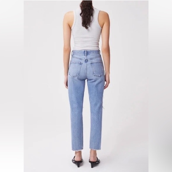 Agolde Fen highrise relaxed jeans Sz28 in Wander BNWT MSRP: $228 - Picture 2 of 7
